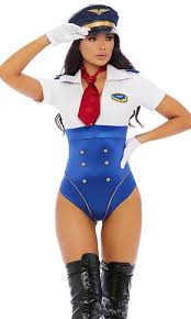 Forplay In Control Sexy Pilot Costume