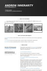 Free Photographer Resume Sample Download The Muse