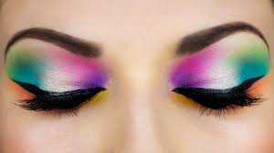 super colorful arab makeup المكياج