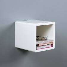 Mini Cubby Floating Nightstand Small