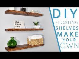 Easy Diy Floating Shelves No Bracket