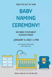 No of photo's required : Naming Ceremony Invitation Templates Photoadking