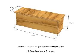 3 Seater Wooden Garden Bench Diy Pdf