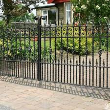 Whole Decorative Wrought Iron Fence