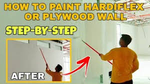 7 steps to paint hardiflex ficem board