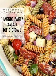 Classic Pasta Salad Recipe gambar png