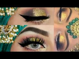 3d glitter makeup tutorial