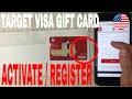 register target visa debit gift card