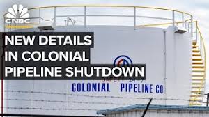 The colonial pipeline transports gasoline and other fuel from texas to the northeast and supplies about 45% of fuel the east coast uses for driving and flying. F K Lu8cifqhim