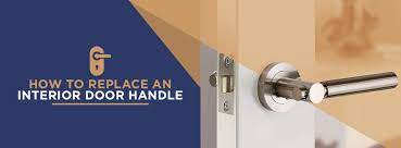 how to replace an interior door handle