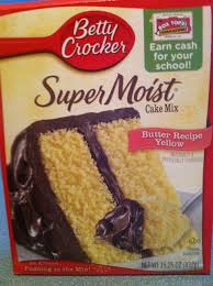 Mashed bananas, eggs, oil, betty crocker cake mix. Make Your Box Cake Taste More Like A Cake Straight From The Bakery We Made This Today And We Used 4 Boxed Cake Mixes Recipes Yellow Cake Mix Recipes Cake Mix