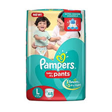 Pamper Medium Size Diapers Pants  Pack of    