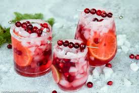 cranberry margarita a holiday tail