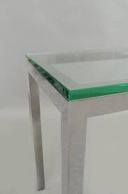 glass console sofa hall table