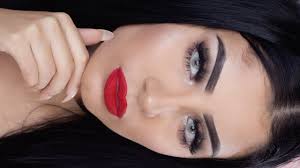 red lips easy red lip makeup tutorial