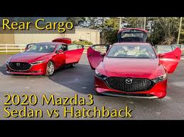2020 mazda3 sedan vs mazda3 hatchback