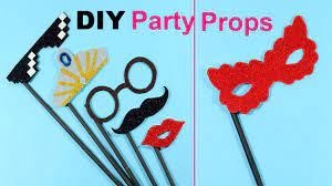 diy handmade party props