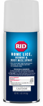 home lice bed bug dust mite spray
