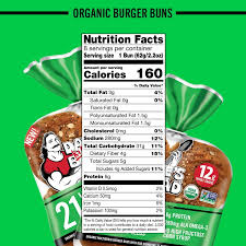 seeds organic hamburger buns