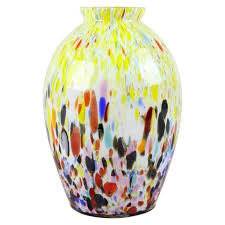 Murano Glass Vase Midcentury