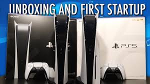 ps5 and ps5 digital edition unboxing