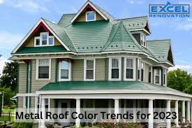metal roof color trends for 2023 what