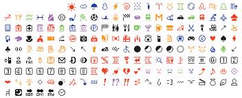 The Original Ntt Docomo Emoji Set Has Been Added To The