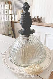 Light Fixture Globe Cloche Ideas