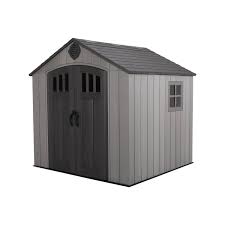 lifetime plastic outdoor storage shed