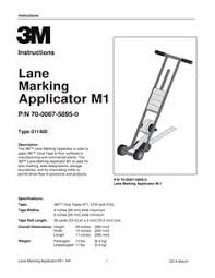 3m lane marking applicator m1 1 per