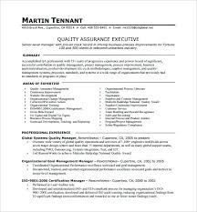 Quality Control Manager Resume Pdf Executive Format 2 Resumes