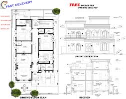 Draw 2d Floor Plan Autocad Revit By