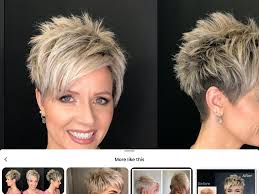 Radona cuts short spikey hairstyles for women and shows how she can use a #1 blade to gi. Pin On Hair Styles