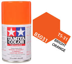 Ts 31 Bright Orange Lacquer Spray Paint