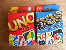 new lot of 2 mattel card games uno