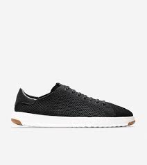 By entering i agree to receive updates from cole haan. Men S Grandpro Tennis Sneaker In Black Stitchlite Optic White Cole Haan