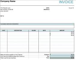 Free Download 5 Blank Invoice Templates Word Excel Pdf Templates