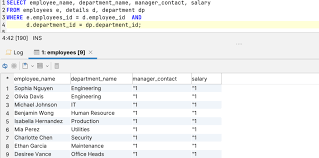 joining multiple tables in sql an