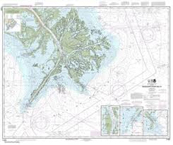 11361 Mississippi River Delta Nautical Chart