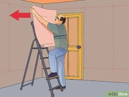 5 ways to hang wallpaper wikihow life