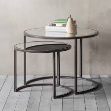 Eluru Glass Coffee Table Nest Set Of 2