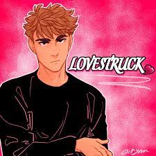 Love struck comic