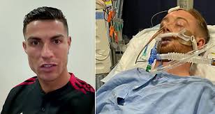 Cristiano Ronaldo grave en el hospital.