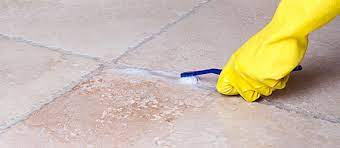 how to clean grout supplies step by