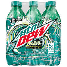 mtn dew baja blast soda tropical lime