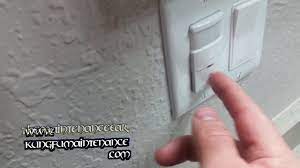 occupancy sensor wall switch