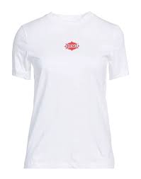 DIESEL | White Women‘s T-shirt | YOOX
