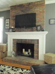 Mounting A Tv To A Brick Fireplace