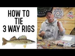How To Tie A 3 Way Walleye Rig