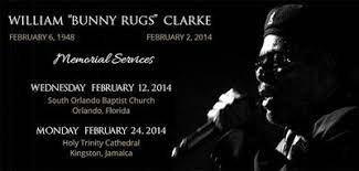 memorial service for bunny rugs to be